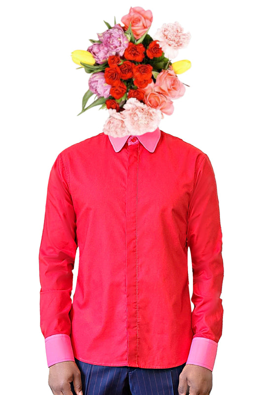 Cherry Sorbet Colorblock Shirt